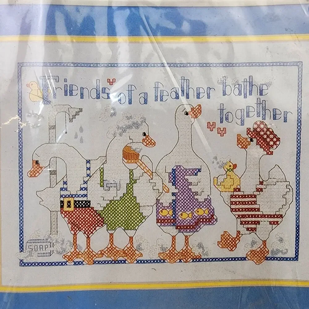 Bucilla Stamped Cross Stitch Kit 